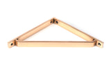 From The Anvil - Polished Bronze Barton Shelf Bracket (200mm x 200mm) | Sku. 51123 | Trade Door Handles.