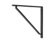 From The Anvil - Matt Black Barton Shelf Bracket (200mm x 200mm) | Sku. 51124 | Trade Door Handles.