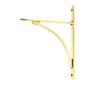 From The Anvil - Aged Brass Apperley Shelf Bracket (260mm x 200mm) | Sku. 51126 | Trade Door Handles.