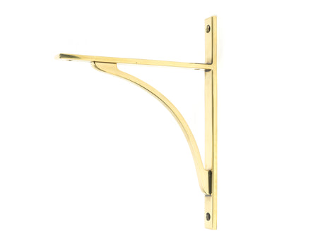 From The Anvil - Aged Brass Apperley Shelf Bracket (260mm x 200mm) | Sku. 51126 | Trade Door Handles.