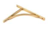 From The Anvil - Satin Brass Apperley Shelf Bracket (260mm x 200mm) | Sku. 51127 | Trade Door Handles.