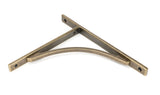 From The Anvil - Burnished Brass Apperley Shelf Bracket (260mm x 200mm) | Sku. 51128 | Trade Door Handles.