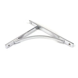 From The Anvil - Polished Chrome Apperley Shelf Bracket (260mm x 200mm) | Sku. 51129 | Trade Door Handles.