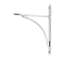 From The Anvil - Polished Chrome Apperley Shelf Bracket (260mm x 200mm) | Sku. 51129 | Trade Door Handles.