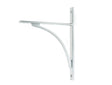 From The Anvil - Satin Chrome Apperley Shelf Bracket (260mm x 200mm) | Sku. 51130 | Trade Door Handles.