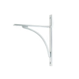 From The Anvil - Satin Chrome Apperley Shelf Bracket (260mm x 200mm) | Sku. 51130 | Trade Door Handles.