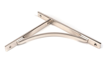 From The Anvil - Polished Nickel Apperley Shelf Bracket (260mm x 200mm) | Sku. 51131 | Trade Door Handles.