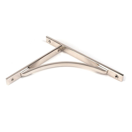 From The Anvil - Polished Nickel Apperley Shelf Bracket (260mm x 200mm) | Sku. 51131 | Trade Door Handles.
