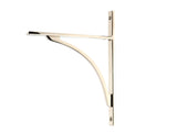 From The Anvil - Polished Nickel Apperley Shelf Bracket (260mm x 200mm) | Sku. 51131 | Trade Door Handles.