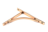 From The Anvil - Polished Bronze Apperley Shelf Bracket (260mm x 200mm) | Sku. 51133 | Trade Door Handles.