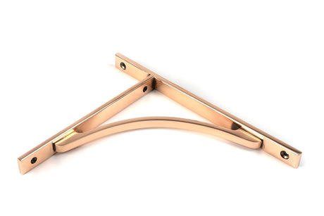 From The Anvil - Polished Bronze Apperley Shelf Bracket (260mm x 200mm) | Sku. 51133 | Trade Door Handles.