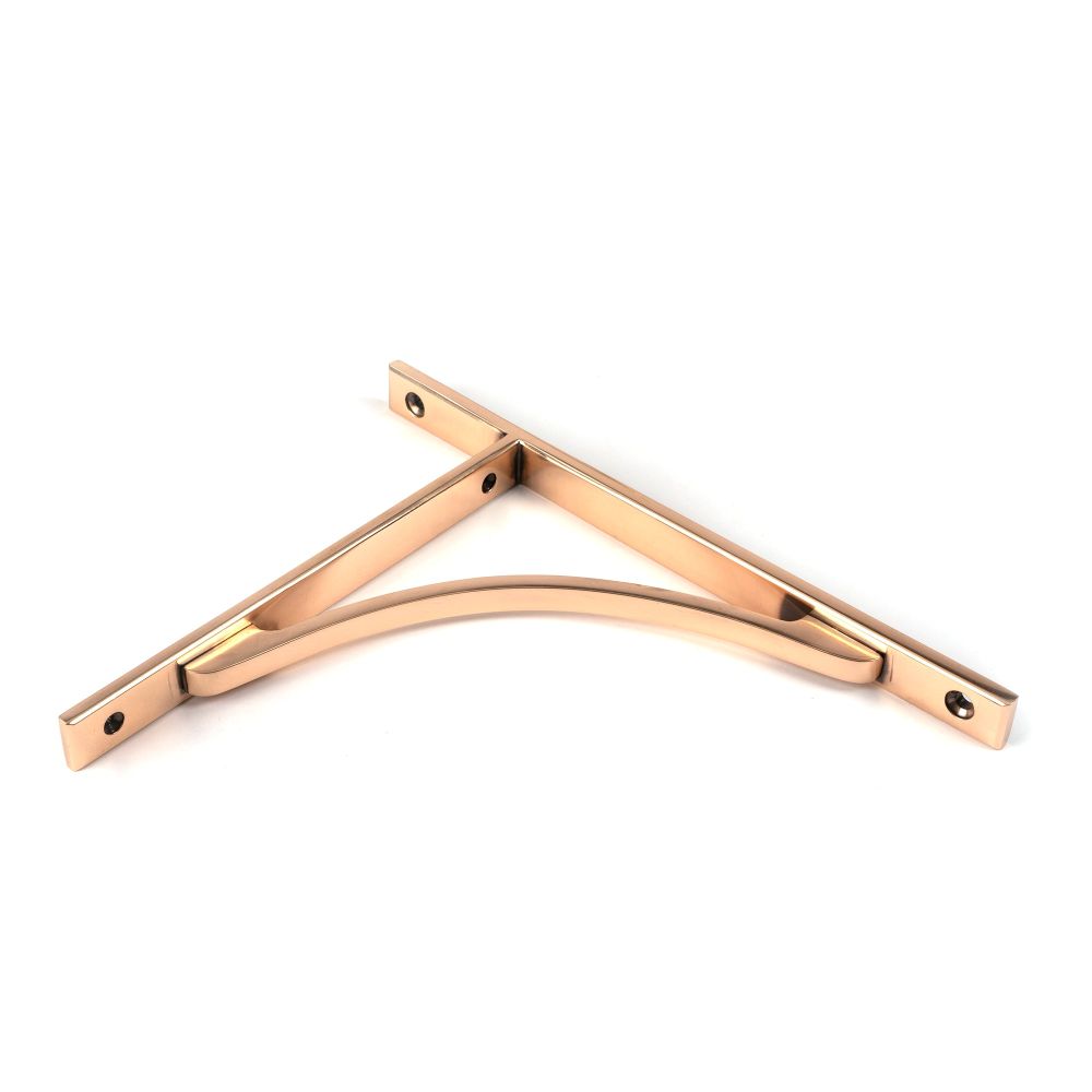 From The Anvil - Polished Bronze Apperley Shelf Bracket (260mm x 200mm) | Sku. 51133 | Trade Door Handles.