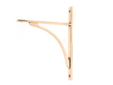 From The Anvil - Polished Bronze Apperley Shelf Bracket (260mm x 200mm) | Sku. 51133 | Trade Door Handles.