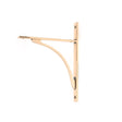 From The Anvil - Polished Bronze Apperley Shelf Bracket (260mm x 200mm) | Sku. 51133 | Trade Door Handles.