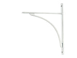From The Anvil - Satin Chrome Apperley Shelf Bracket (314mm x 250mm) | Sku. 51140 | Trade Door Handles.