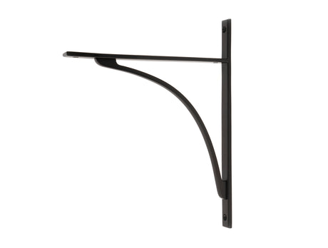 From The Anvil - Aged Bronze Apperley Shelf Bracket (314mm x 250mm) | Sku. 51142 | Trade Door Handles.