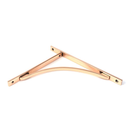 From The Anvil - Polished Bronze Apperley Shelf Bracket (314mm x 250mm) | Sku. 51143 | Trade Door Handles.
