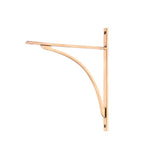 From The Anvil - Polished Bronze Apperley Shelf Bracket (314mm x 250mm) | Sku. 51143 | Trade Door Handles.