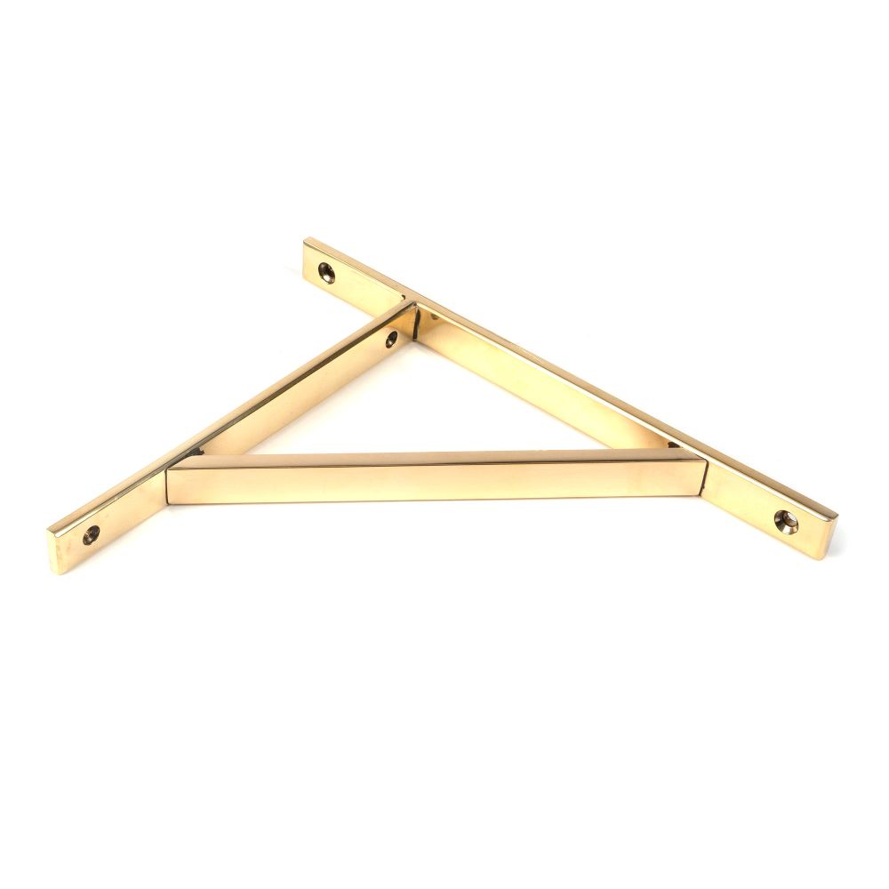 From The Anvil - Aged Brass Chalfont Shelf Bracket (260mm x 200mm) | Sku. 51146 | Trade Door Handles.