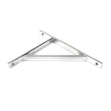 From The Anvil - Polished Chrome Chalfont Shelf Bracket (260mm x 200mm) | Sku. 51149 | Trade Door Handles.
