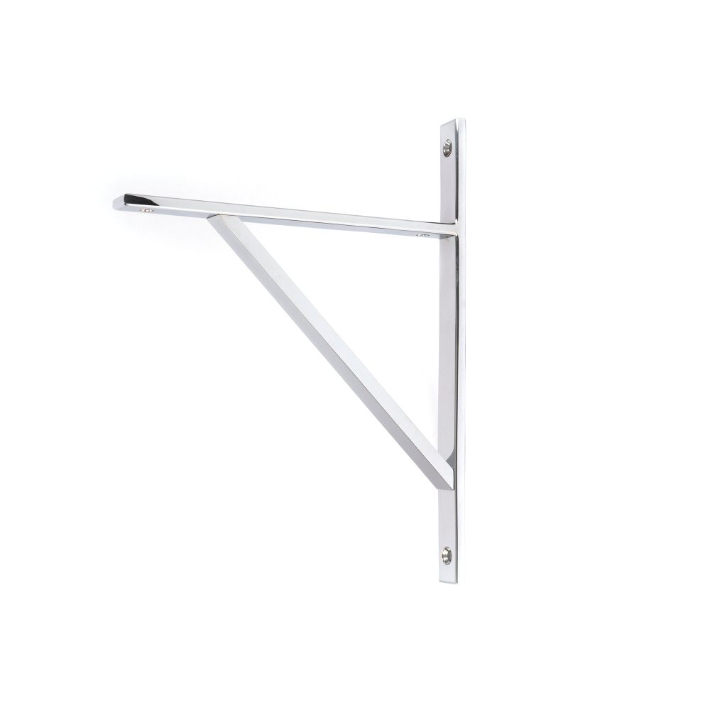 From The Anvil - Polished Chrome Chalfont Shelf Bracket (260mm x 200mm) | Sku. 51149 | Trade Door Handles.