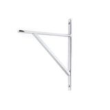 From The Anvil - Polished Chrome Chalfont Shelf Bracket (260mm x 200mm) | Sku. 51149 | Trade Door Handles.