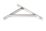 From The Anvil - Satin Chrome Chalfont Shelf Bracket (260mm x 200mm) | Sku. 51150 | Trade Door Handles.