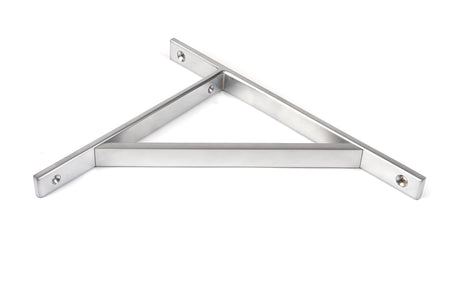 From The Anvil - Satin Chrome Chalfont Shelf Bracket (260mm x 200mm) | Sku. 51150 | Trade Door Handles.