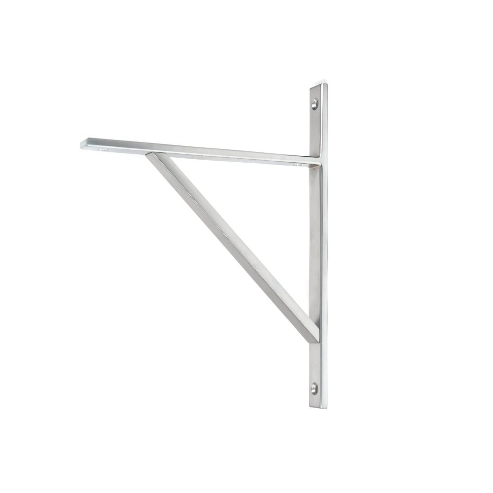 From The Anvil - Satin Chrome Chalfont Shelf Bracket (260mm x 200mm) | Sku. 51150 | Trade Door Handles.