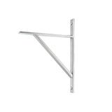 From The Anvil - Satin Chrome Chalfont Shelf Bracket (260mm x 200mm) | Sku. 51150 | Trade Door Handles.