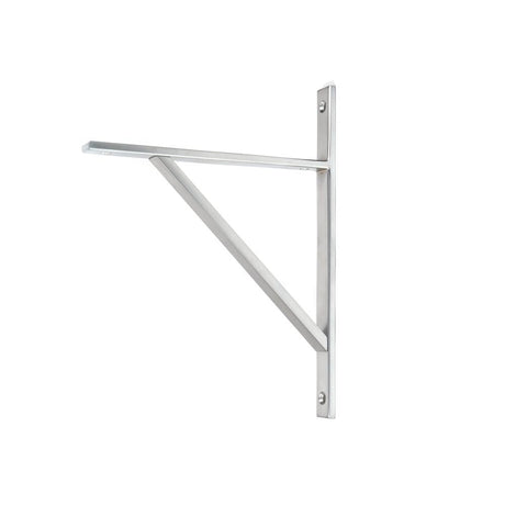 From The Anvil - Satin Chrome Chalfont Shelf Bracket (260mm x 200mm) | Sku. 51150 | Trade Door Handles.