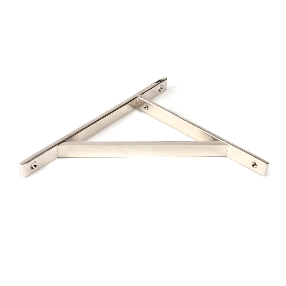 From The Anvil - Polished Nickel Chalfont Shelf Bracket (260mm x 200mm) | Sku. 51151 | Trade Door Handles.