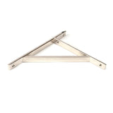 From The Anvil - Polished Nickel Chalfont Shelf Bracket (260mm x 200mm) | Sku. 51151 | Trade Door Handles.
