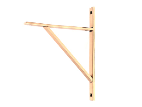 From The Anvil - Polished Bronze Chalfont Shelf Bracket (260mm x 200mm) | Sku. 51153 | Trade Door Handles.