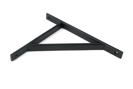 From The Anvil - Matt Black Chalfont Shelf Bracket (260mm x 200mm) | Sku. 51154 | Trade Door Handles.