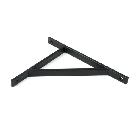 From The Anvil - Matt Black Chalfont Shelf Bracket (260mm x 200mm) | Sku. 51154 | Trade Door Handles.