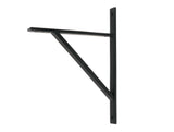 From The Anvil - Matt Black Chalfont Shelf Bracket (260mm x 200mm) | Sku. 51154 | Trade Door Handles.