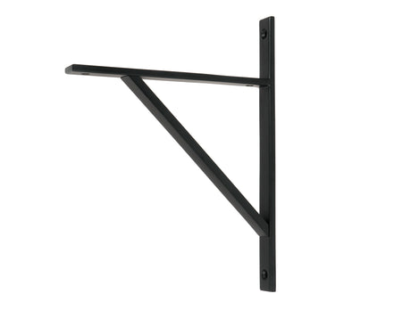 From The Anvil - Matt Black Chalfont Shelf Bracket (260mm x 200mm) | Sku. 51154 | Trade Door Handles.