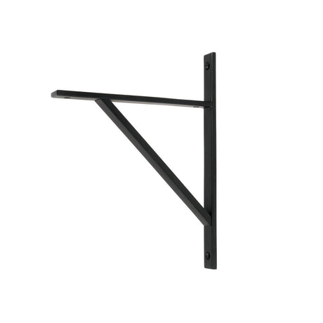 From The Anvil - Matt Black Chalfont Shelf Bracket (260mm x 200mm) | Sku. 51154 | Trade Door Handles.