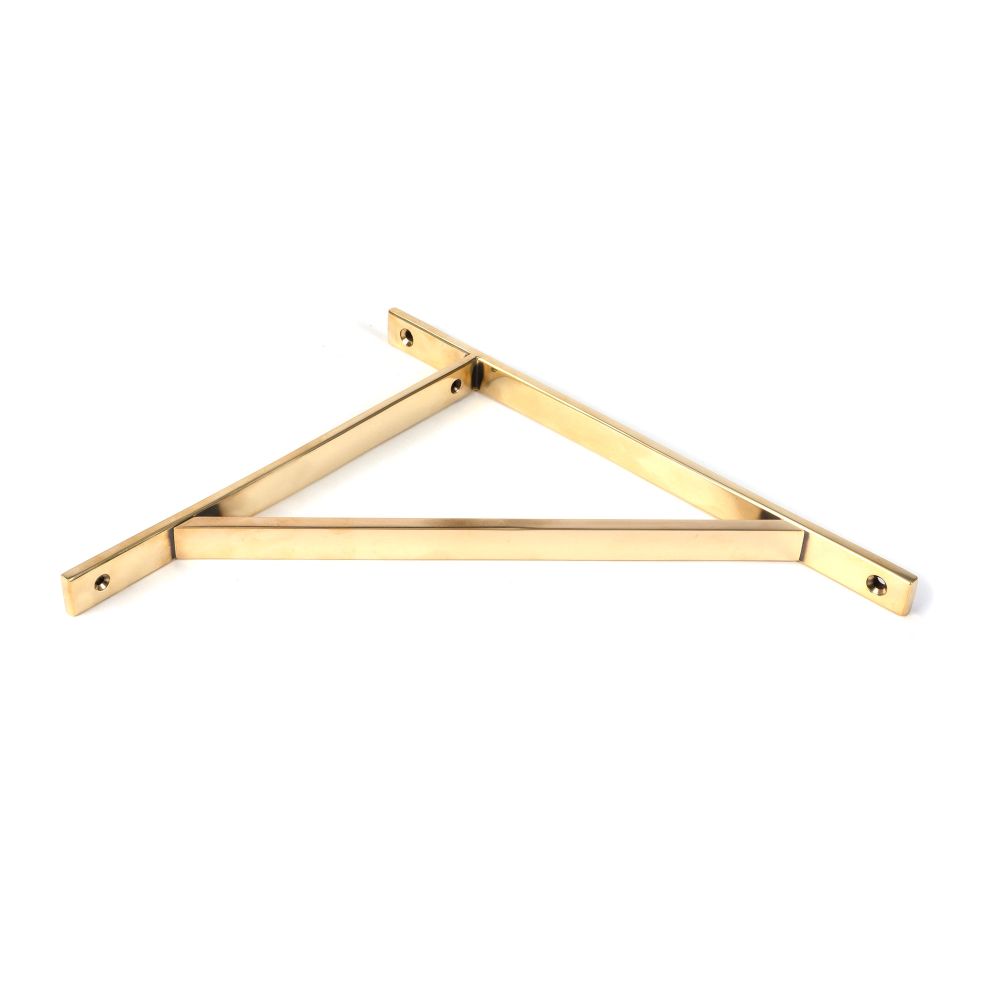 From The Anvil - Aged Brass Chalfont Shelf Bracket (314mm x 250mm) | Sku. 51156 | Trade Door Handles.