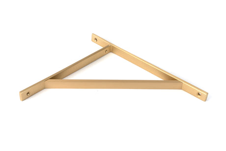 From The Anvil - Satin Brass Chalfont Shelf Bracket (314mm x 250mm) | Sku. 51157 | Trade Door Handles.
