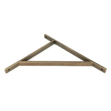 From The Anvil - Burnished Brass Chalfont Shelf Bracket (314mm x 250mm) | Sku. 51158 | Trade Door Handles.