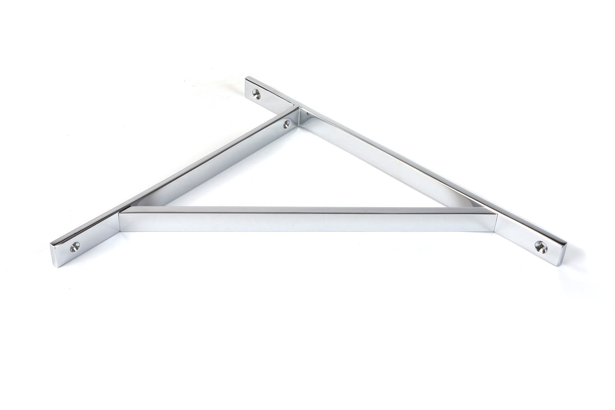 From The Anvil - Polished Chrome Chalfont Shelf Bracket (314mm x 250mm) | Sku. 51159 | Trade Door Handles.