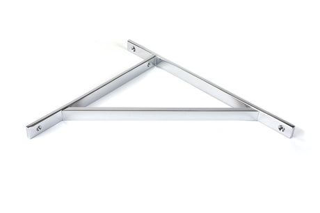 From The Anvil - Polished Chrome Chalfont Shelf Bracket (314mm x 250mm) | Sku. 51159 | Trade Door Handles.