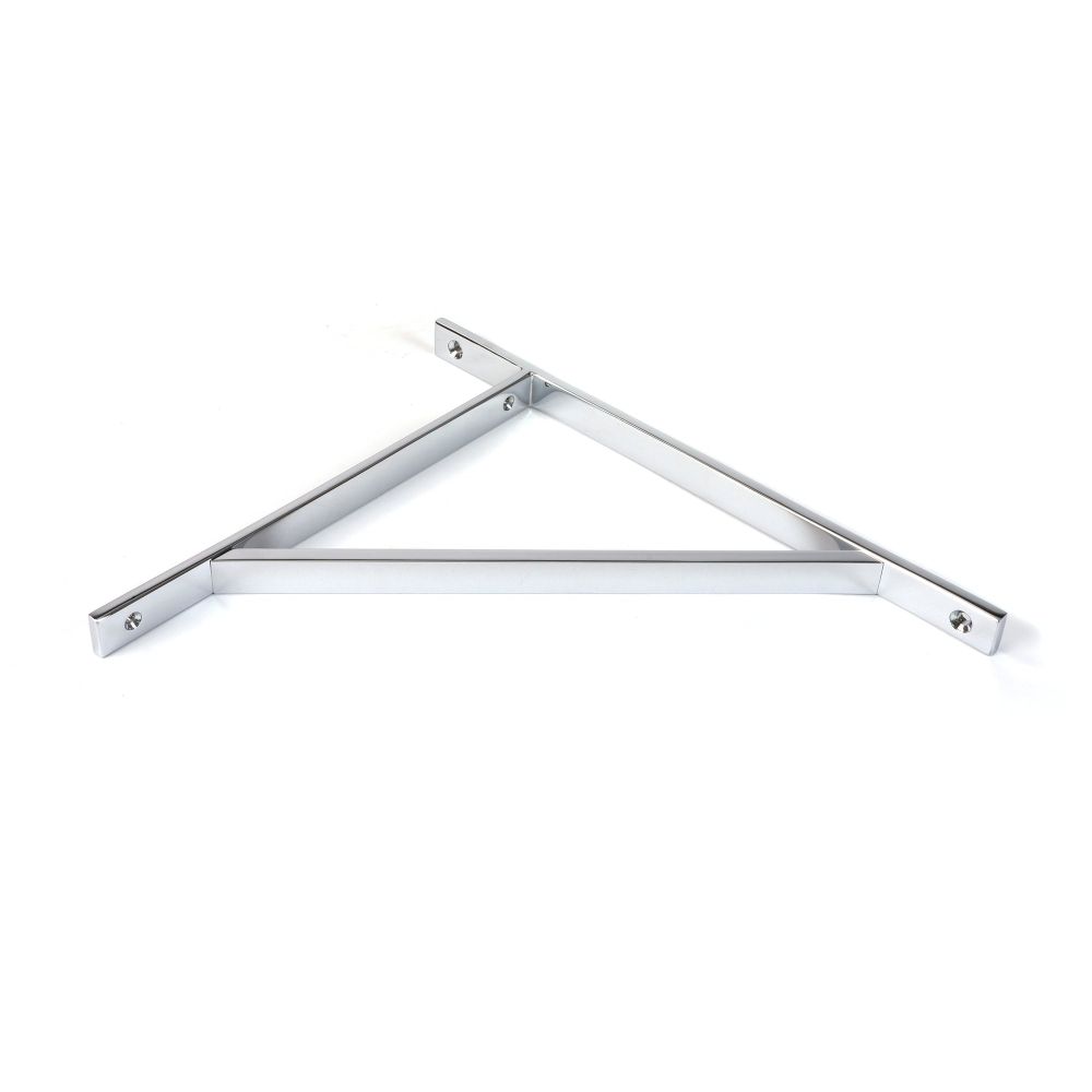 From The Anvil - Polished Chrome Chalfont Shelf Bracket (314mm x 250mm) | Sku. 51159 | Trade Door Handles.