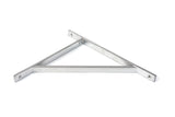 From The Anvil - Satin Chrome Chalfont Shelf Bracket (314mm x 250mm) | Sku. 51160 | Trade Door Handles.
