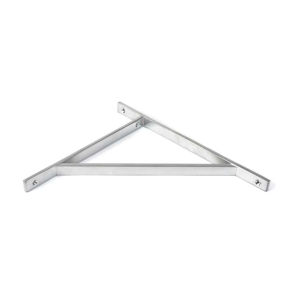From The Anvil - Satin Chrome Chalfont Shelf Bracket (314mm x 250mm) | Sku. 51160 | Trade Door Handles.