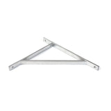 From The Anvil - Satin Chrome Chalfont Shelf Bracket (314mm x 250mm) | Sku. 51160 | Trade Door Handles.