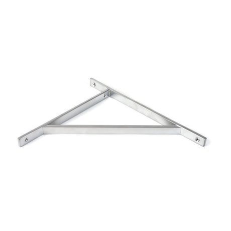From The Anvil - Satin Chrome Chalfont Shelf Bracket (314mm x 250mm) | Sku. 51160 | Trade Door Handles.