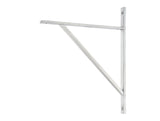 From The Anvil - Satin Chrome Chalfont Shelf Bracket (314mm x 250mm) | Sku. 51160 | Trade Door Handles.